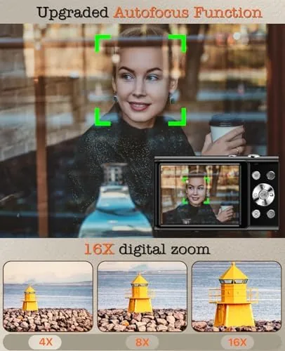 The Digital Camera, 4K Vlogging Camera for YouTube Autofocus Cameras for in real use