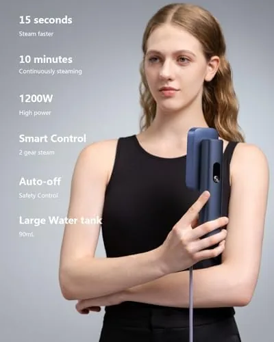 Close look at the G5 Pro Travel Steamer For Clothes, 110-240V Portable Handheld Irons build quality
