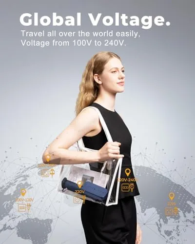 The G5 Pro Travel Steamer For Clothes, 110-240V Portable Handheld Irons in real use