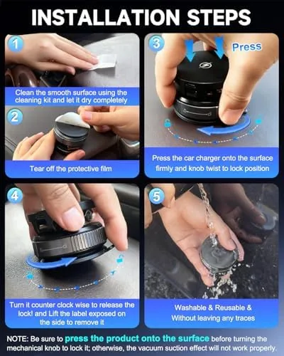 The car mount holding a phone securely during a drive on a rough road
