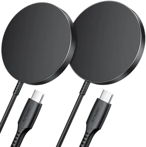 for MagSafe Charger iPhone 17 2-Pack, JSAUX 15W Magnetic Wireless Charger | for MagSafe Review: Tested and Rated