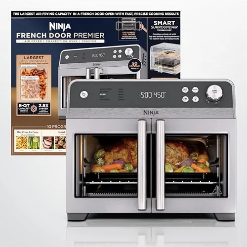 Ninja French Door Premier Air Fry Oven Review: Big Capacity, Strong Heat