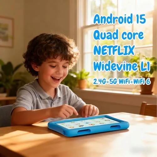The ZZB 10 Inch Android 15 Tablet for Kids with Case compared in context