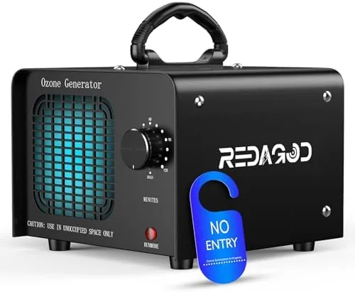 Ozone Generator, Ozone Machine, 4000 sq ft, 120-Min Timer, Black | Ozone Odor Eliminator Review: Tested and Rated
