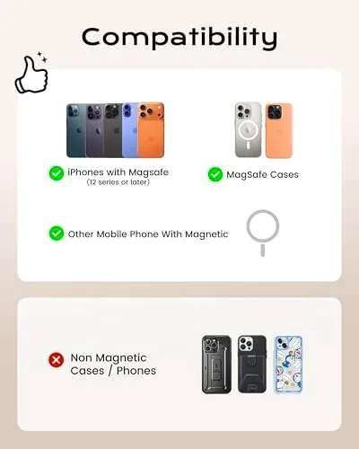 The KPNEOL Magnetic Mag-safe Wallet Cell Phone Card Holder for Phone compared in context