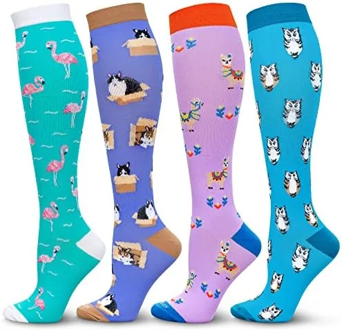 Another view of the LEVSOX Compression Socks Women and Men, 20-30mmHg, Best for Nurses, Travel, Pregnancy