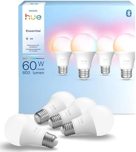 Philips Hue Essential A19 Bulb Review: Color, Dimming, and a Smarter Home