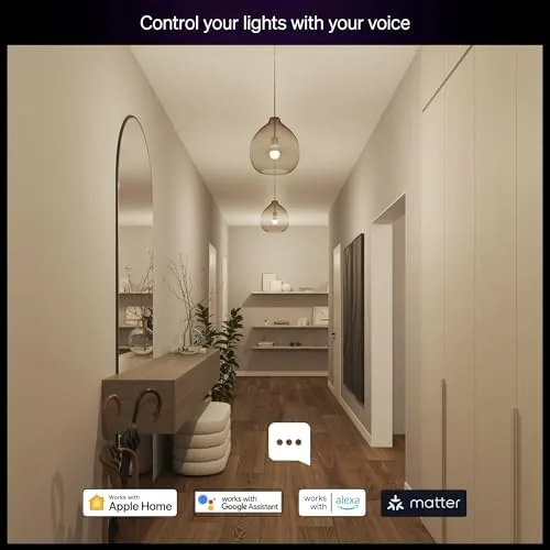 Three smart bulbs side by side including the Hue bulb and a generic Wi-Fi bulb