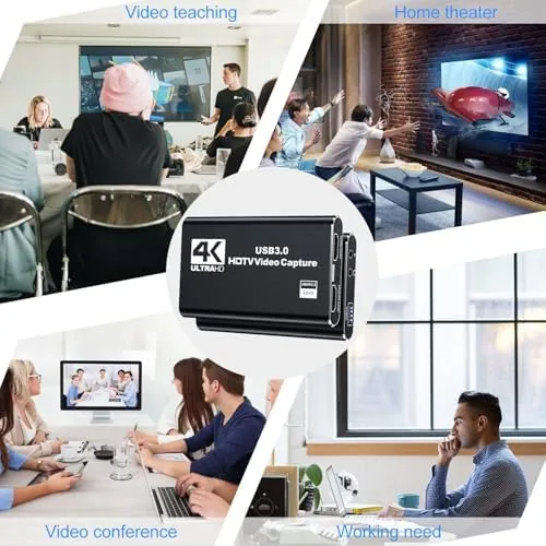 The 4K Audio Black Video Capture Card - Supports 4K HDMI compared in context
