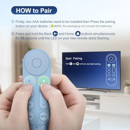 The Voice Replacement for Google Chromecast Remote，for Google TV Remote Control in real use