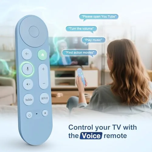 Another view of the Voice Replacement for Google Chromecast Remote，for Google TV Remote Control