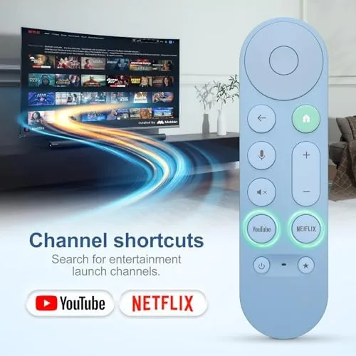 The Voice Replacement for Google Chromecast Remote，for Google TV Remote Control compared in context