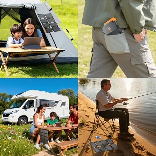 Testing the FlexSolar 25W Portable Solar Panel Charger Built-in USB-A & USB-C over two weeks