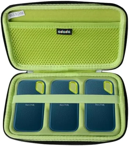 Overview of the Adada Hard Case for SanDisk 500GB / 250GB / 1TB