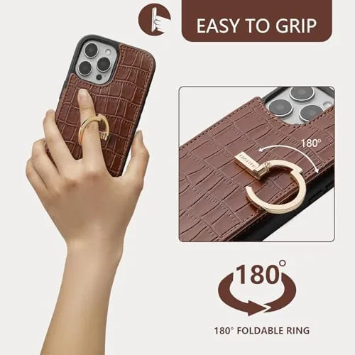 Another view of the CUSTYPE Wallet Case for iPhone 16 Pro Max (6.9") Card