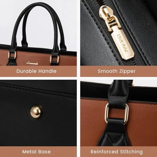 The LOVEVOOK Laptop Tote Bag for Women Work Travel, Stylish Teacher compared in context