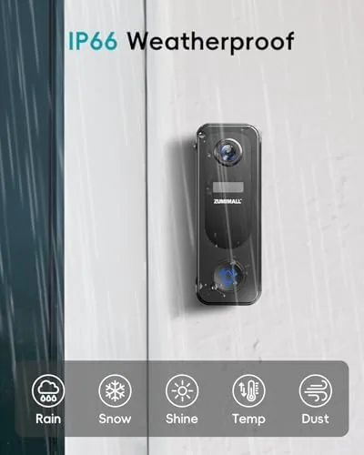Testing the ZUMIMALL 2K Wireless Doorbell Camera No Subscription, Battery Powered | over two weeks