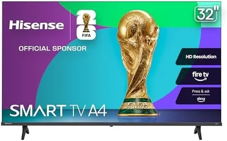 Hisense 32-Inch Class A4 Series HD Smart Fire TV (32A4HNF) - Full Array LED Review: Tested and Rated