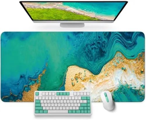 Large Desk Mat, Extended Mouse Pad for Desktop, 31.5" x 11.8" | Emerald Shores Review: Tested and Rated