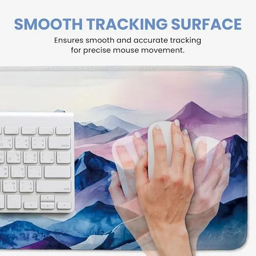 The Large Desk Mat, Extended Mouse Pad for Desktop, 31.5" x in real use