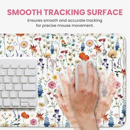 The Large Desk Mat, Extended Mouse Pad for Desktop, 31.5" x in real use