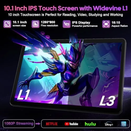 The Android Tablet 10 inch, 2026 Android 16 Tablet with Keyboard compared in context