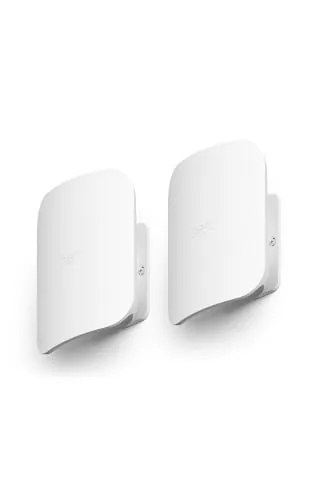 Close look at the Amazon eero Outdoor 7 dual-band mesh wifi system (newest model) build quality