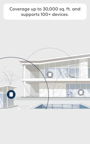 The Amazon eero Outdoor 7 dual-band mesh wifi system (newest model) in real use