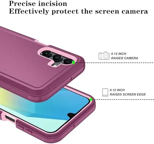 The cased phone held in one hand showing the textured side grip