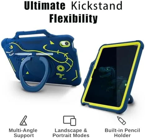 Another view of the Kids Case for Apple ipad A16 11 Inch 2025 &