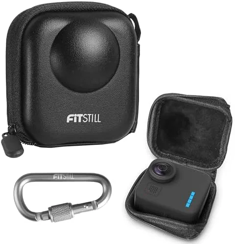 FiTSTILL Black PU Mini Carrying Case for for for Go Pro MAX2/MAX360 2025/MAX(2019),Hard Shell Review: Tested and Rated