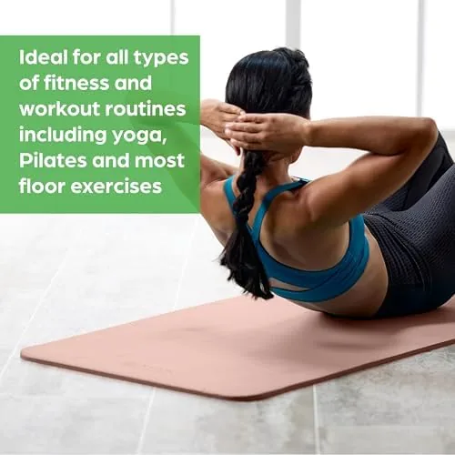 The Gaiam Thick Yoga Mat, Exercise & Fitness Mat with Easy-Cinch compared in context