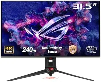 ASUS ROG PG32UCDMR 32 Inch 4K 240Hz OLED Gaming Monitor QD-OLED | OLED Care Review: Tested and Rated