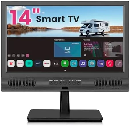 Overview of the othoig 14 Inch Small Smart TV HD LED, Small Portable