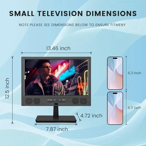 Testing the othoig 14 Inch Small Smart TV HD LED, Small Portable over two weeks