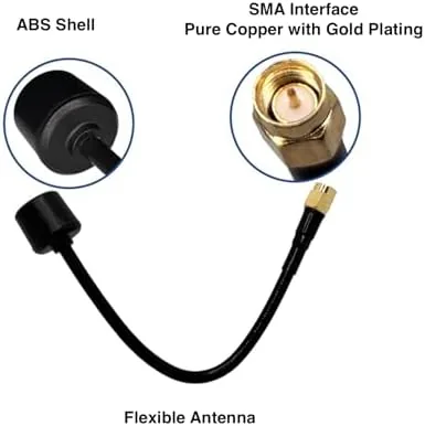 The 5.8GHz FPV Antenna, 2.5db RHCP SMA Male Replacement Antenna | in real use