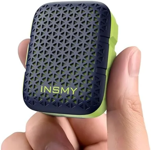 INSMY Wearable Bluetooth Speakers IP67 Waterproof Clip On Small Speaker | Portable Personal Speakers,Clean Review: Tested and Rated