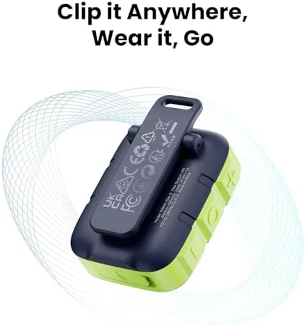 The INSMY Wearable Bluetooth Speakers IP67 Waterproof Clip On Small Speaker compared in context