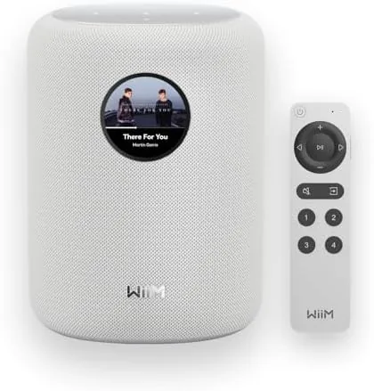 WiiM Sound Smart Speaker with Hi-Res Audio, WiFi and Touchscreen, White | 100W peak Review: Tested and Rated