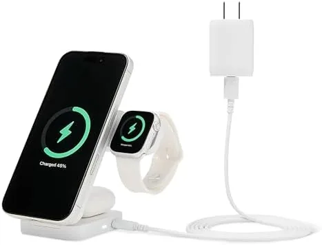 Amazon Basics MagSafe Compatible 25W Fast Charging Qi2.2 Certified 3-in-1 Wireless Charging Station, Foldable Review: Tested and Rated