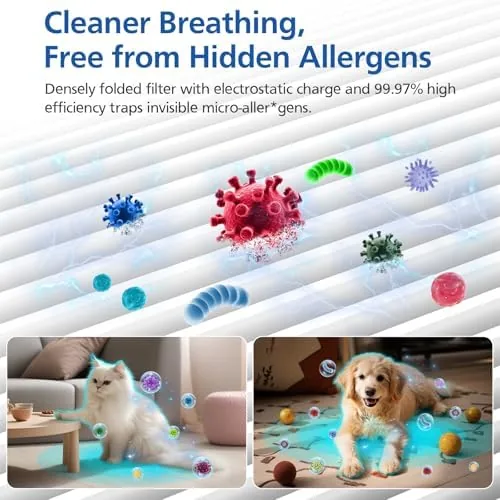 The Core Mini Filter Replacement for LEVOIT Core Mini Air Purifier in real use
