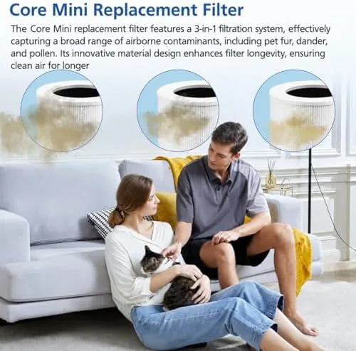 The Core Mini Filter Replacement for LEVOIT Core Mini Air Purifier compared in context