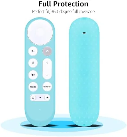 Close look at the ZWP Remote Silicone Case Compatible for Google TV Streamer 4K build quality