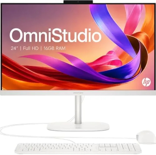 HP OmniStudio 24 All-in-One Review: A Neat Desktop for the Family Table