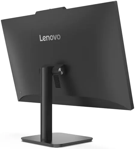 The back panel of the AIO showing the accessible ports and the single power cable