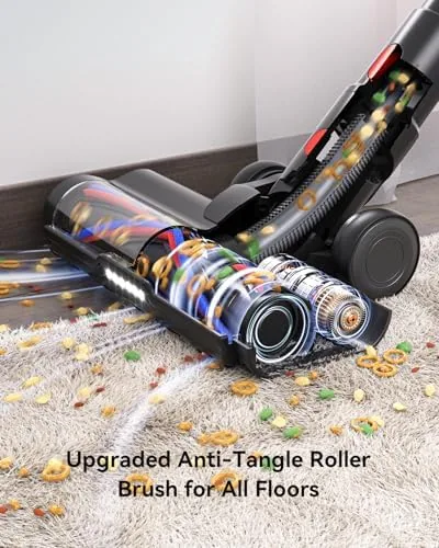 Another view of the Cordless Vacuum Cleaner, Upgraded 55KPA 650W 70Mins Stick Vacuum with
