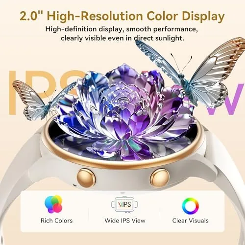 The ICOMTOFIT Smart Watches for Women, Fitness Tracker with Heart Rate in real use