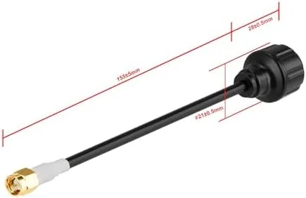 The Eightwood 5dBi 5.8GHz FPV Antenna 2-Pack, SMA Male Antenna Long compared in context