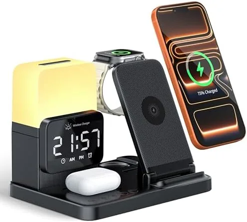 6-in-1 Wireless Charging Station,Charger Stand for Apple Devices for Gifts | for iPhone 17-12 Review: Tested and Rated
