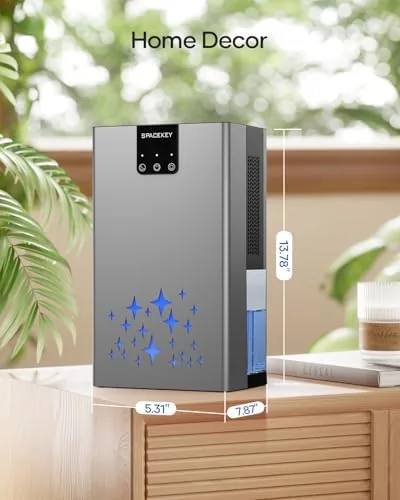 Close look at the Dehumidifier, 95 OZ Water Tank Dehumidifiers for Home, 1000 sq. build quality